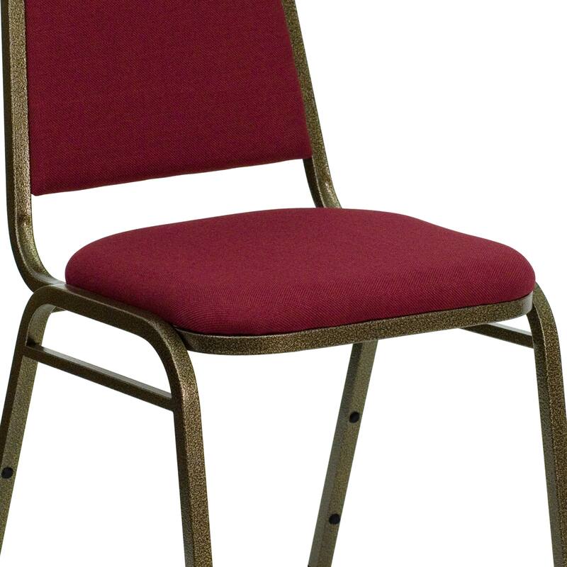 Trapezoidal Back Stacking Banquet Chair with 1.5" Thick Seat - 20.25"D x 17.5"W x 34"H