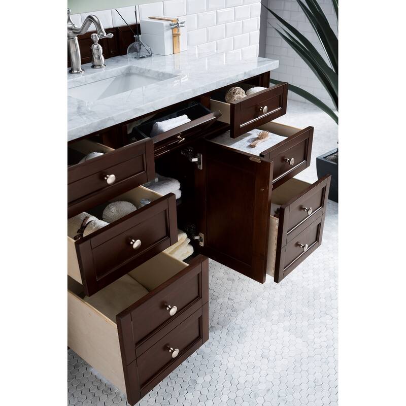 James Martin Vanities Brittany 48" Single Vanity, Burnished Mahogany
