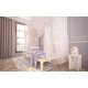 preview thumbnail 2 of 1, Custom Kids Furniture Natural Wood Cameron Low Twin Bed Frame