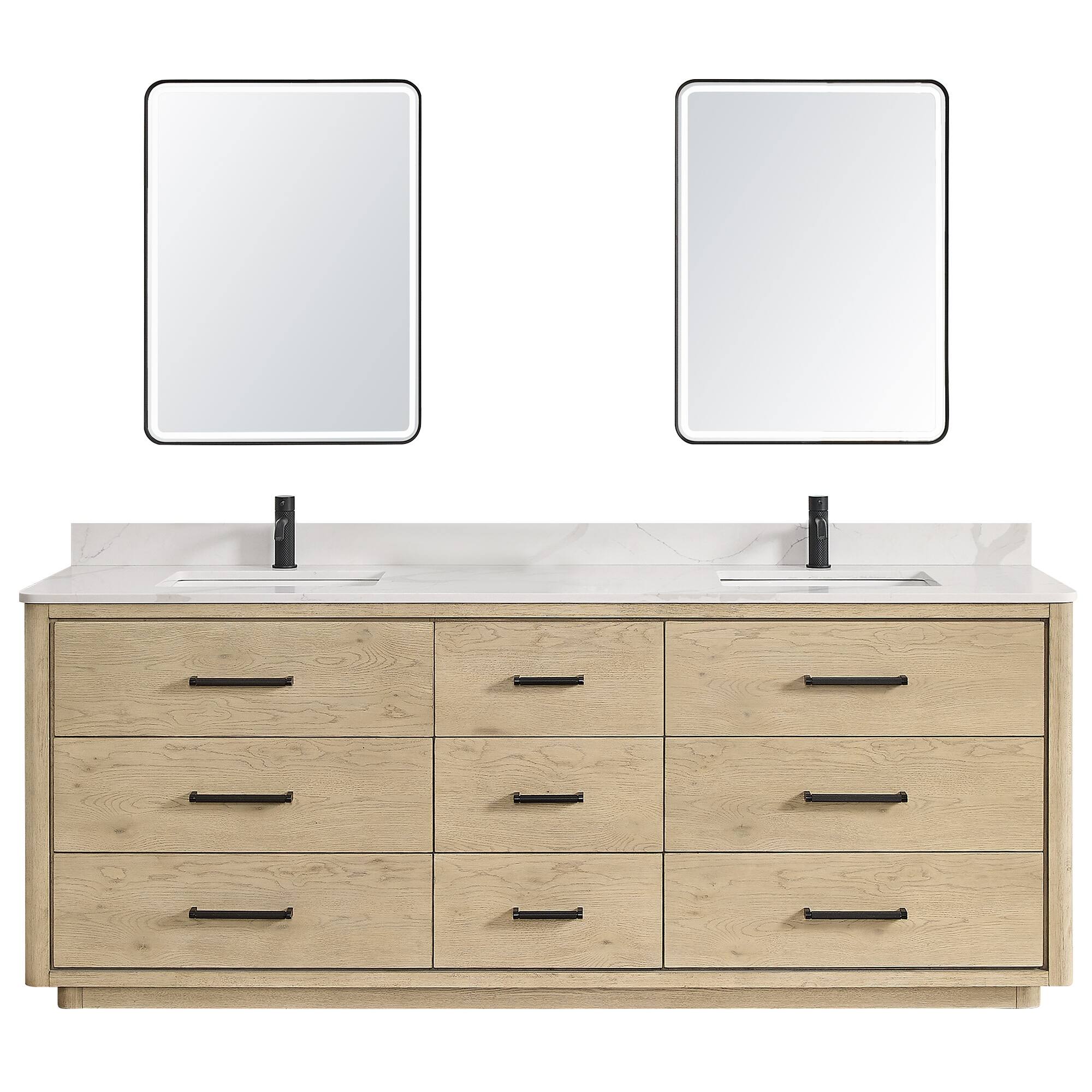 Option Aged Natural Oak / Fish Maw White