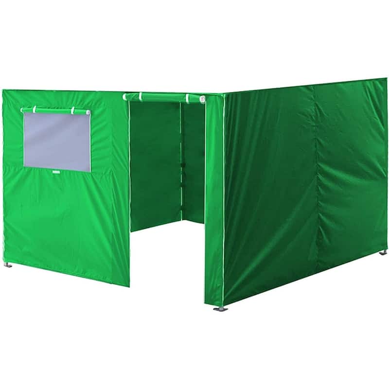 Aeocia Full Zippered Walls for 10x10 Easy Pop Up Canopy Tent 4 Sidewalls ONLY