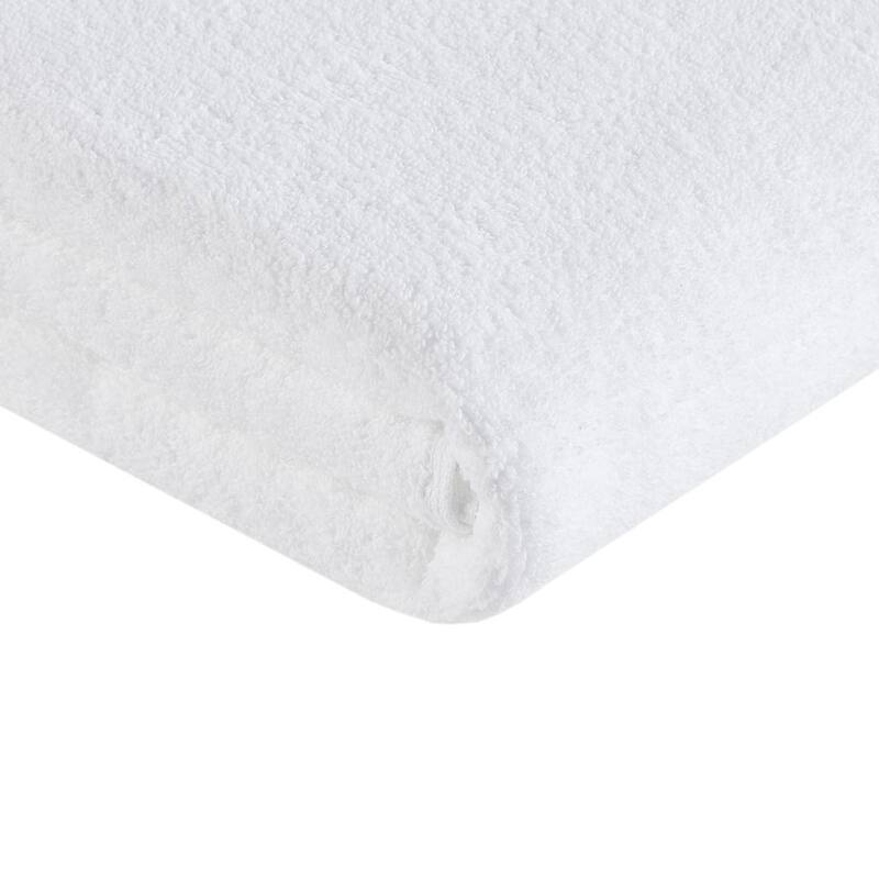 HomeRoots Set of Twelve White Cotton Quick Dry Towel Set - 52.00' X '28.00' X '0.02