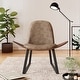 preview thumbnail 17 of 20, Corvus Mid-century Walnut Finish Accent Lounge Chair