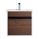 preview thumbnail 3 of 109, Fine Fixtures - Wall Mount Bathroom Vanity And Sink, Knob Free Design - Alpine Collection -