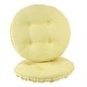 preview thumbnail 23 of 33, Klear Vu Omega Tufted Barstool Cushion Set Set of 2 - Yellow