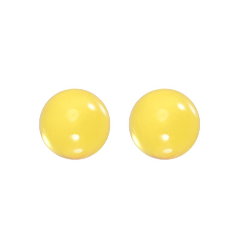 Acrylic Contact Juggling Balls Sphere Ornament, 2 Pcs