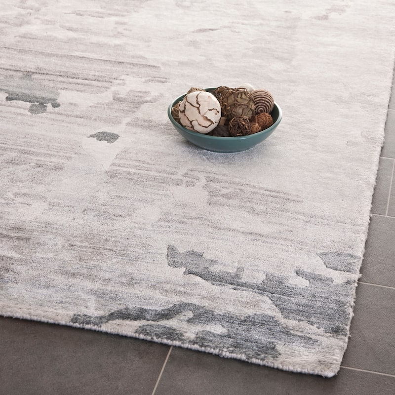 SAFAVIEH Couture Hand-knotted Tibetan Efthemia Modern Wool Rug