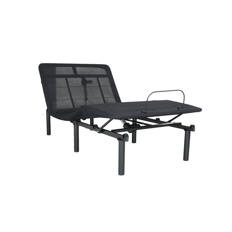 Motorized Adjustable Bed Base with Head and Foot Inclines, Full, Queen, Twin XL, Noise-Free, Quick Assembly