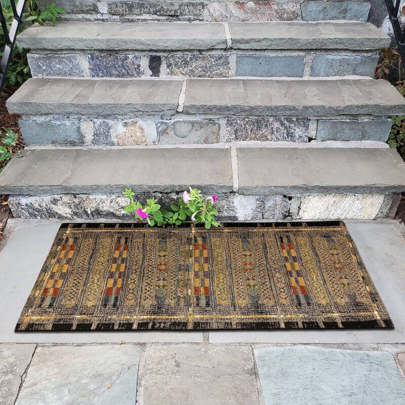 Liora Manne Marina Tribal Stripe Indoor/Outdoor Rug