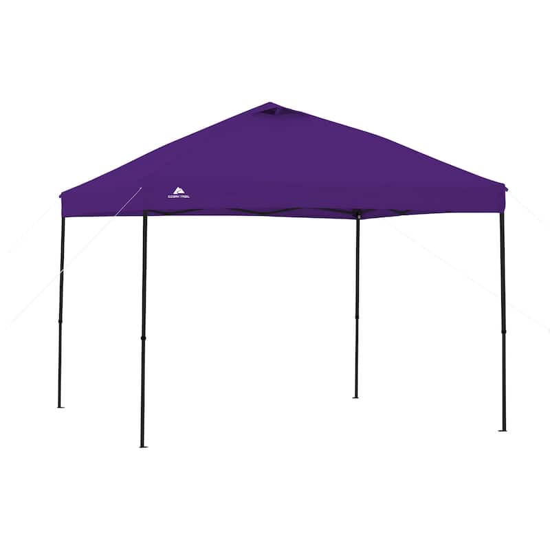 10' x 10' Instant Outdoor Canopy with UV Protection - Purple