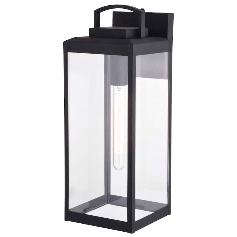 Kinzie 1-light Modern Dusk-to-Dawn Outdoor Wall Lantern