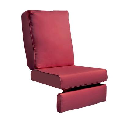 Indoor Outdoor Recliner Replacement Cushion,Washable Cushion Deep Seat