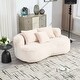 preview thumbnail 20 of 93, Lazy Bean Bag Sofa - High Back Lounger Chair for Adults & Kids, Soft Indoor for Relaxing Beige