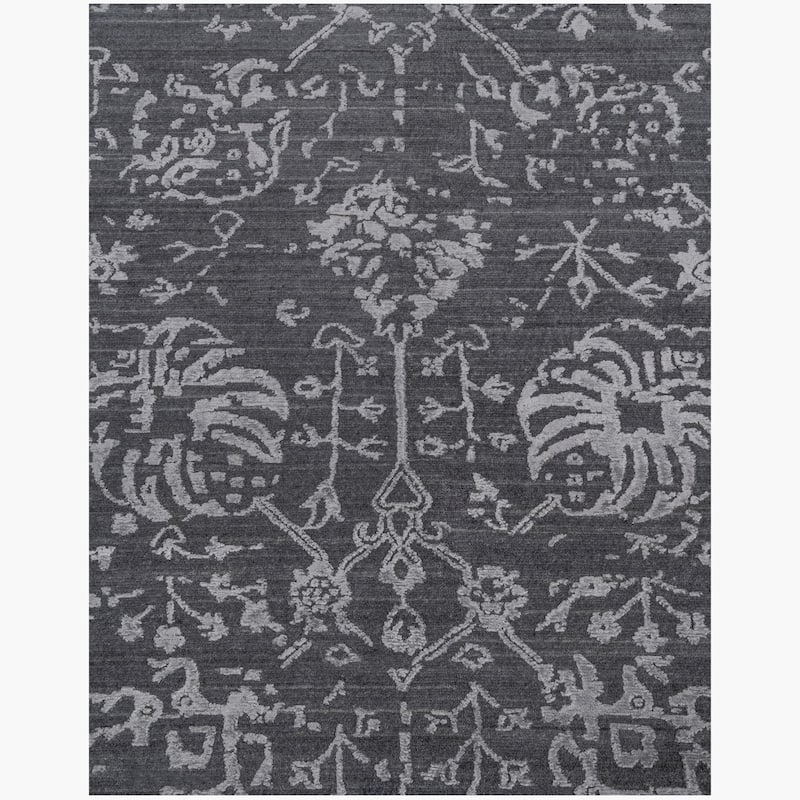 Ben Soleimani Abra New Zealand Wool and Viscose Hand-Knotted Rug