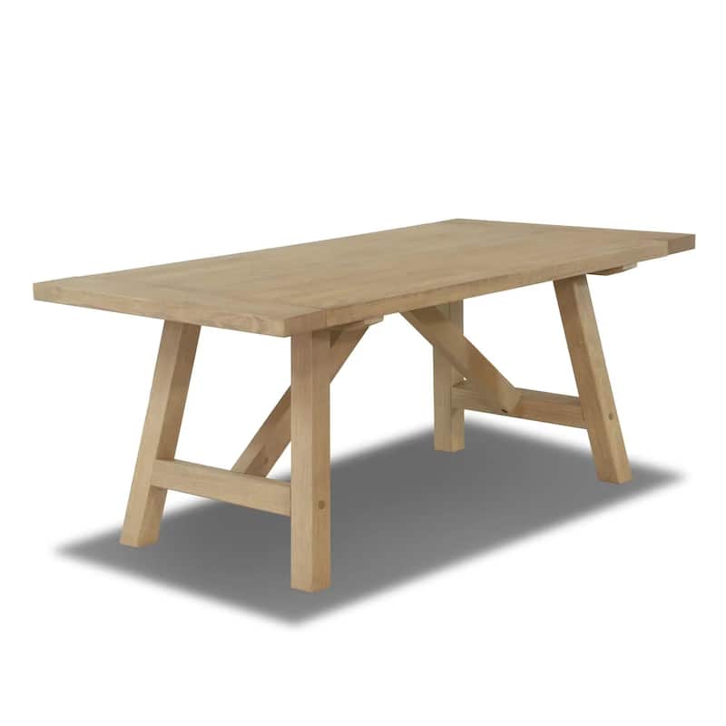 Cascais 72" Rectangular Table with Farmhouse Base