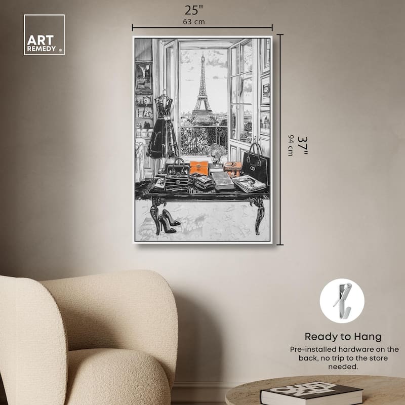 Her Favorite Room Canvas by Art Remedy