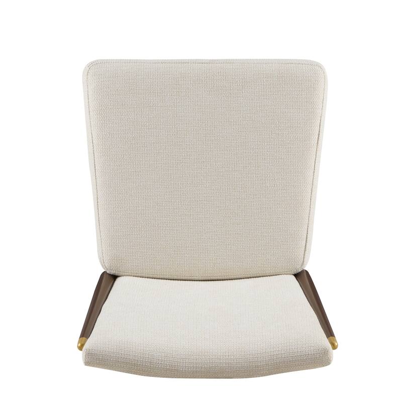 Christopher Knight Home - Modern Upholstered Metal Base Dining Chair with Solid Back (Set of 2)