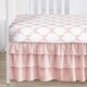 preview thumbnail 6 of 4, Sweet Jojo Designs Pink Bows Girl Sweet Jojo Designs 6pc Crib Bedding + BreathableBaby Breathable Mesh Liner - Ballet Collection