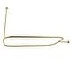 preview thumbnail 3 of 1, Vintage Rectangular Shower Curtain Rod