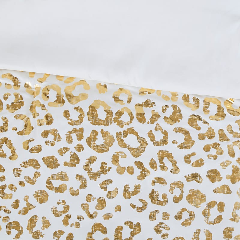 Serena Metallic Animal Printed Comforter Set by Intelligent Design