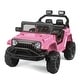 preview thumbnail 31 of 29, EROMMY Motorized Kids Ride on Jeep Car, 12V 4.5AH Battery Powered Electric Vehicle with 2.4G Remote Control, Light and Music