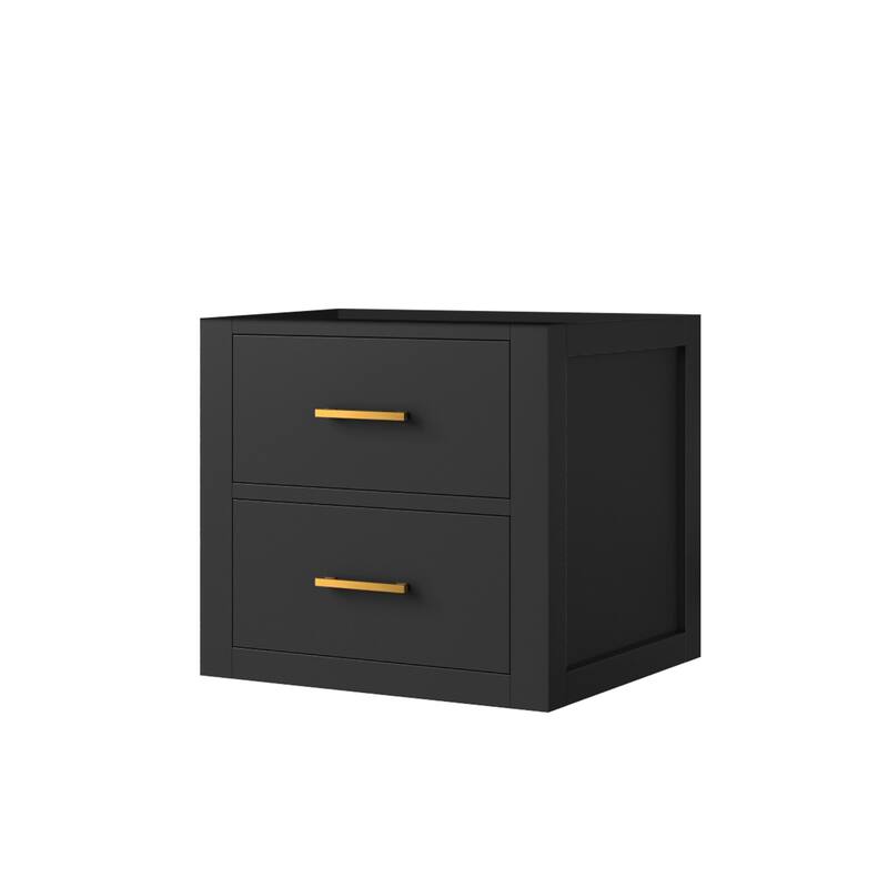 Castor Bath Vanity No Top, No Faucet, No Mirror