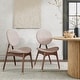 preview thumbnail 14 of 22, Christopher Knight Home - Nomi Modern Upholstered Indoor Dining Chair with Curved Back Support