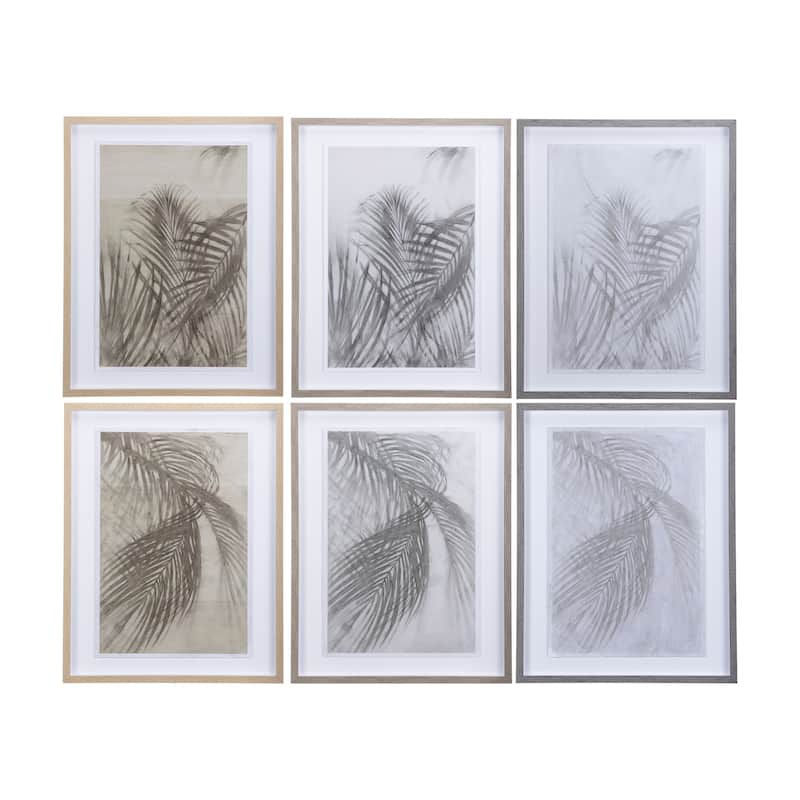 Shadows On Wood II Framed Art Print