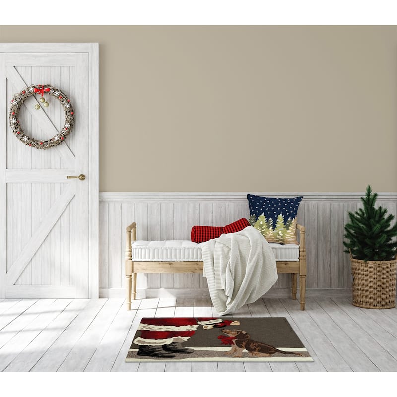 Liora Manne Frontporch Good Dog Indoor/Outdoor Rug