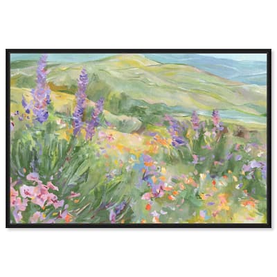 Blooming Fields Canvas by Art Remedy