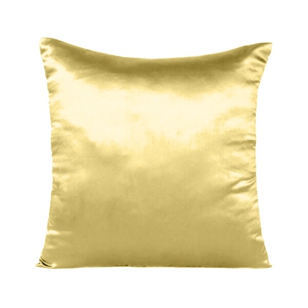 gold throw pillow