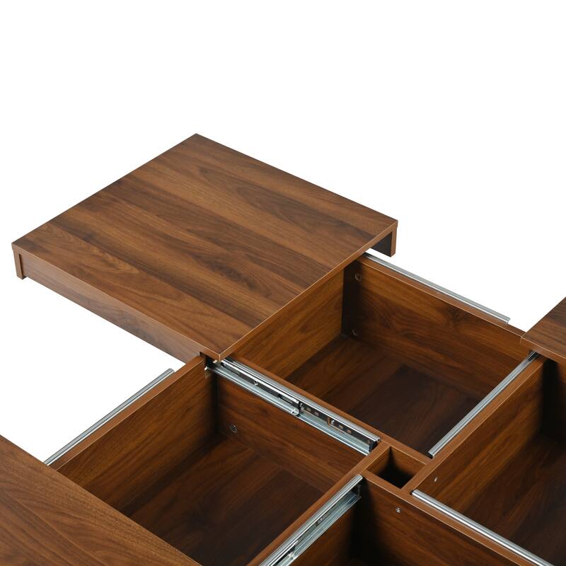 Square Veneer Coffee Table