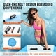 preview thumbnail 10 of 21, 13ft Recreational Inflatable Water Trampoline Bounce with 3-Step Ladder and Electric Air Pump