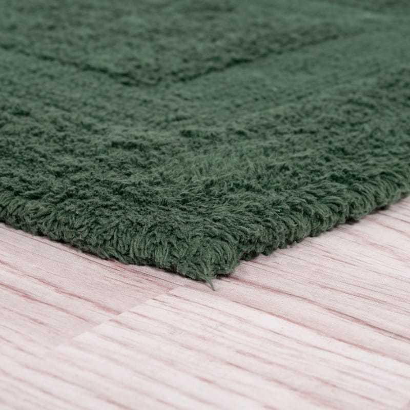 Windsor Home 100-percent Cotton 2-piece Reversible Rug Set