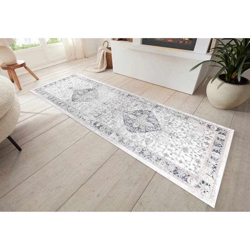 Viana Collection Modern Abstract Area Rug