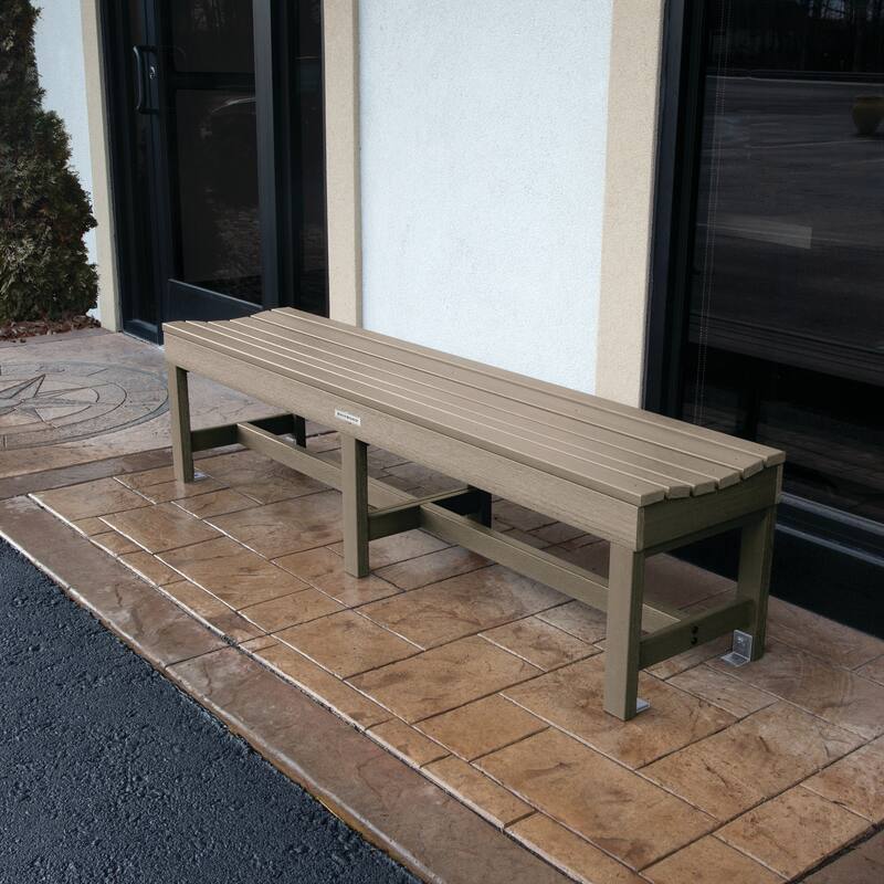 Highwood Commercial Grade Weldon 6ft Backless Picnic Bench