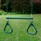 preview thumbnail 15 of 16, Gorilla Playsets 17-inch Trapeze Bar with Rings