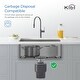 preview thumbnail 4 of 12, Handcrafted Single-bowl 16-gauge Stainless Steel Undermount Sink Set