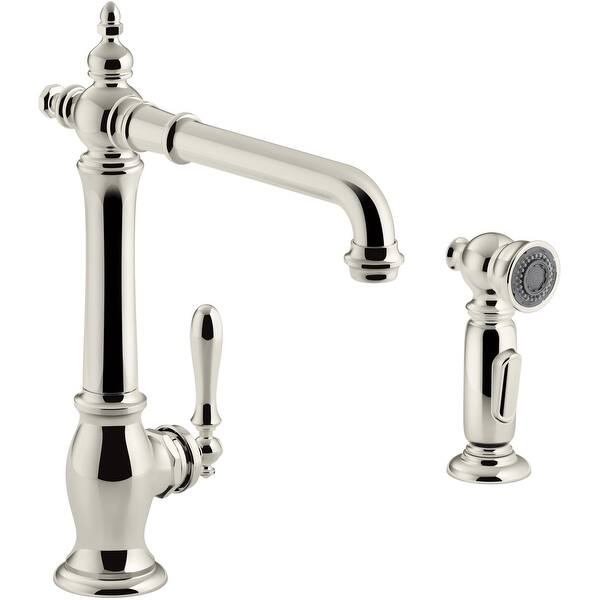 Kohler Artifacts 1.5 GPM Single Hole Kitchen Faucet ...
