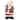 Certified International Santa's Secret 3-D Cookie Jar - 7" x 7" x 11.75"
