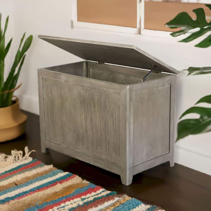 Carbon Loft Molyneux Solid Bamboo Storage Bench