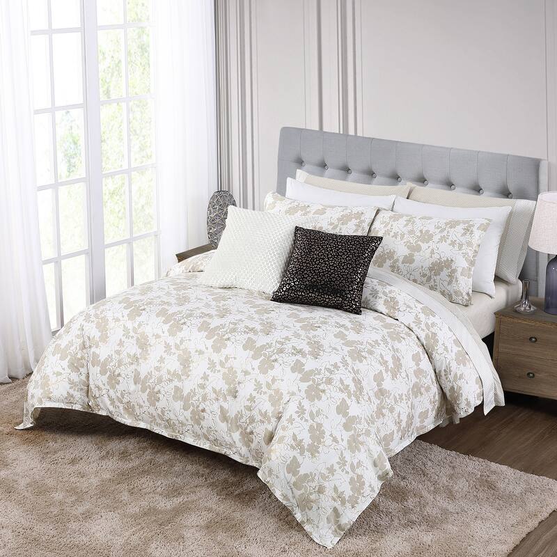 Anne Klein Simsbury Floral Comforter Set On Sale Bed Bath & Beyond