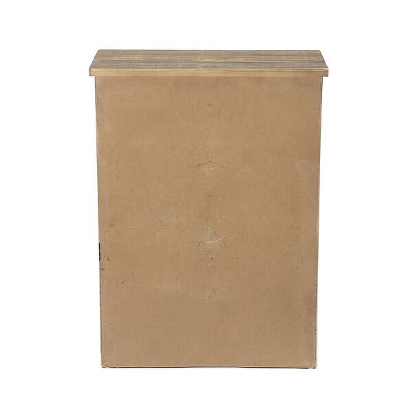 Brown Wood Rustic Sliding Barn Door Console Cabinet On Sale Overstock 19224247