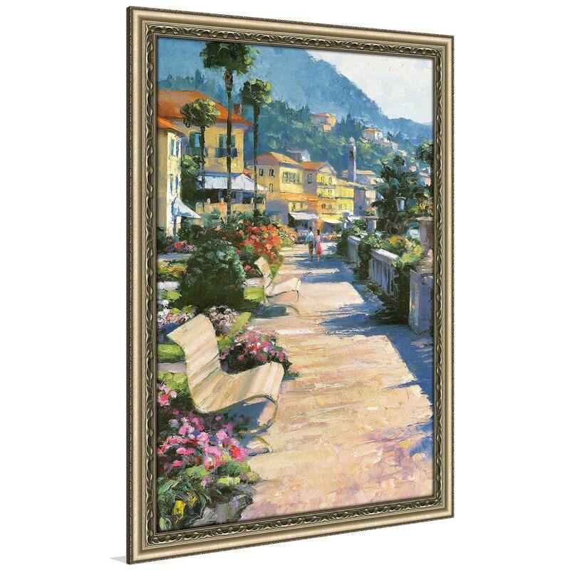 "Bellagio Promenade" by Howard Behrens I Print on Acrylic