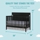 preview thumbnail 2 of 3, Dream On Me Cape Cod 5 in 1 Convertible Crib - Black