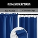 preview thumbnail 10 of 82, Deconovo 2-Pack Thermal Room Darkening Rod Pocket Curtains