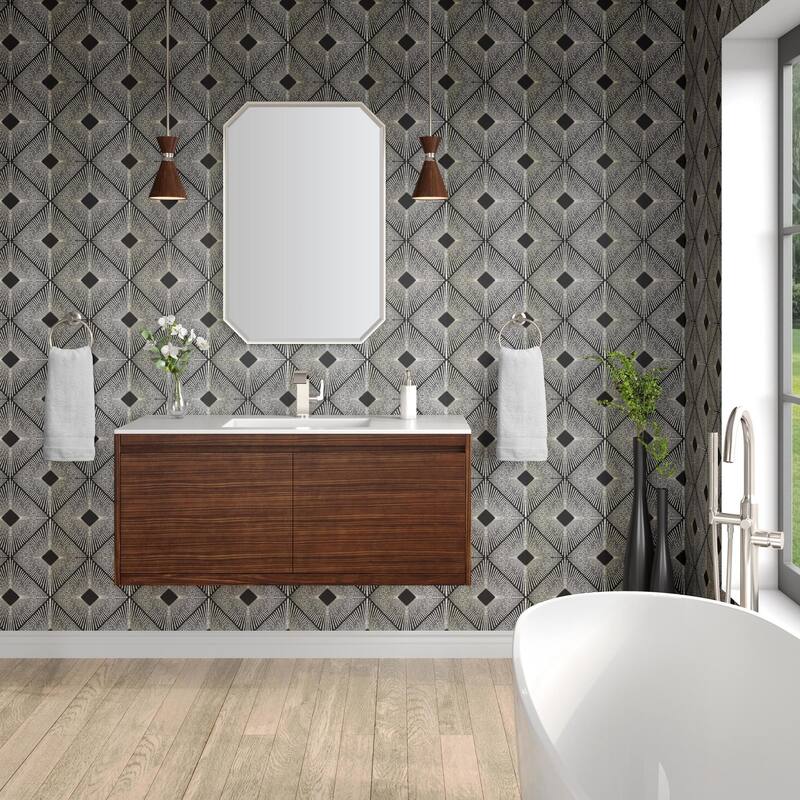 James Martin Vanities 805-V47.3-GW Mantova 48" Wall Mounted Single