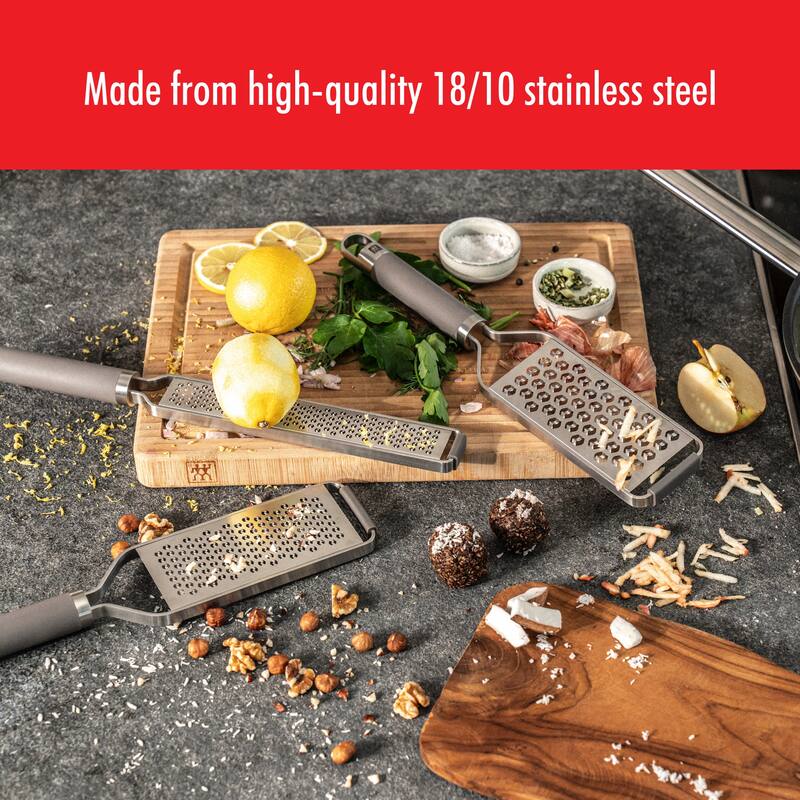 ZWILLING PRO Grater, zester, grey - 1 unit