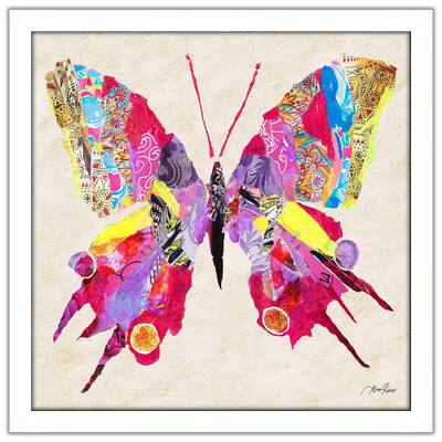 "Brilliant Butterfly II (Square)" Print on Acrylic