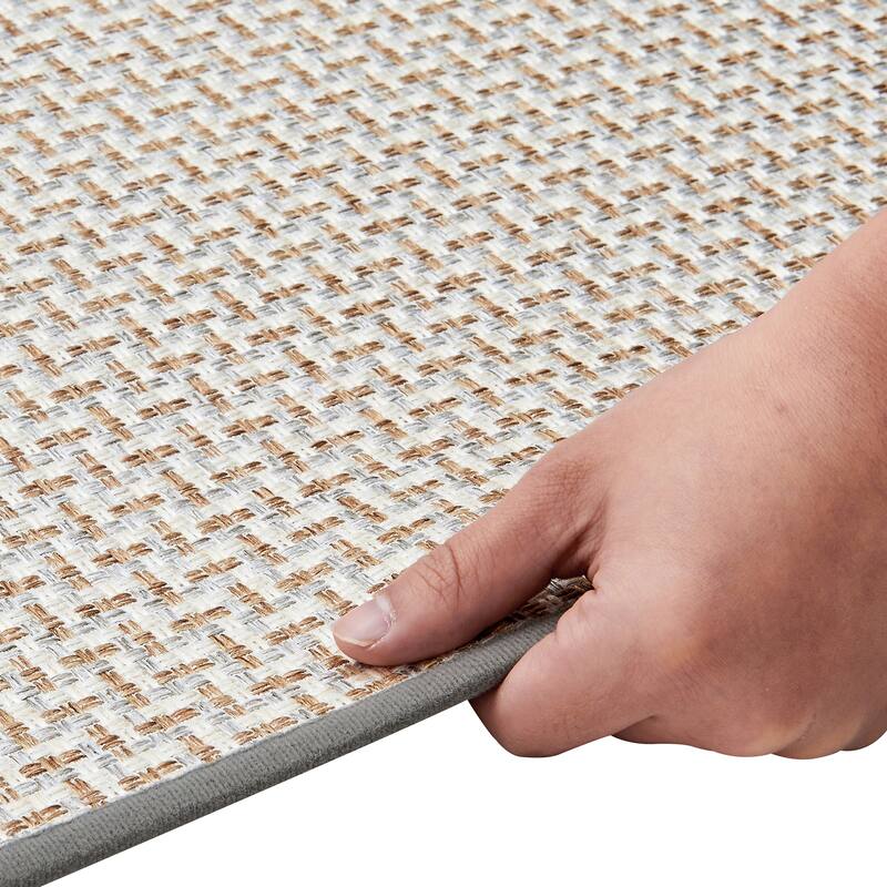 Linery & Co. Machine Washable Slip Resistant Bordered 2 Pack Accent Rugs